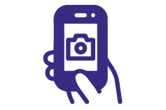 A simple mobile phone icon